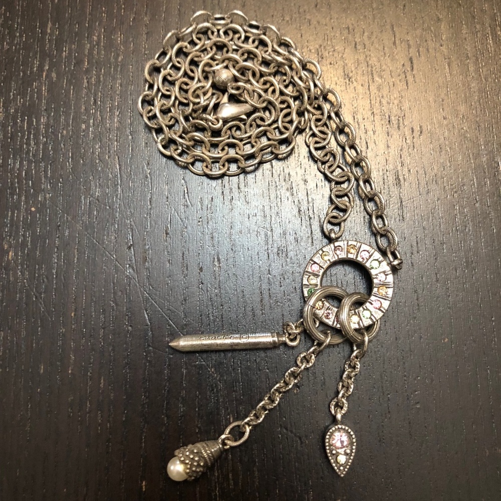 Patricia Locke Signed Necklace Swarovski Crystals